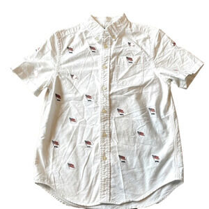 Ralph Lauren Kids Large Short Sleeve Patriotic Shirt